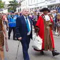 The mayor of Diss, Councillor Sonia Browne, The Diss Carnival 2019, Diss, Norfolk - 9th June 2019