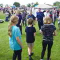 Anna, Fred and Grace in the park, The Diss Carnival 2019, Diss, Norfolk - 9th June 2019