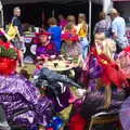 A bunch of purple ladies, The Diss Carnival 2019, Diss, Norfolk - 9th June 2019