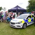 The polizei keep an eye on things, The Diss Carnival 2019, Diss, Norfolk - 9th June 2019