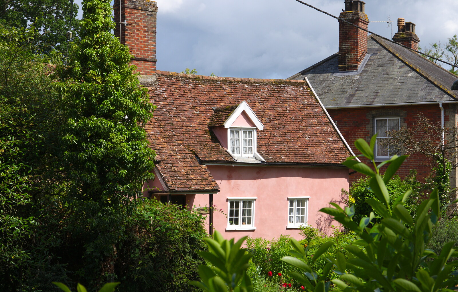 A nice cottage on Victoria Hill from The Diss Carnival 2019, Diss, Norfolk - 9th June 2019