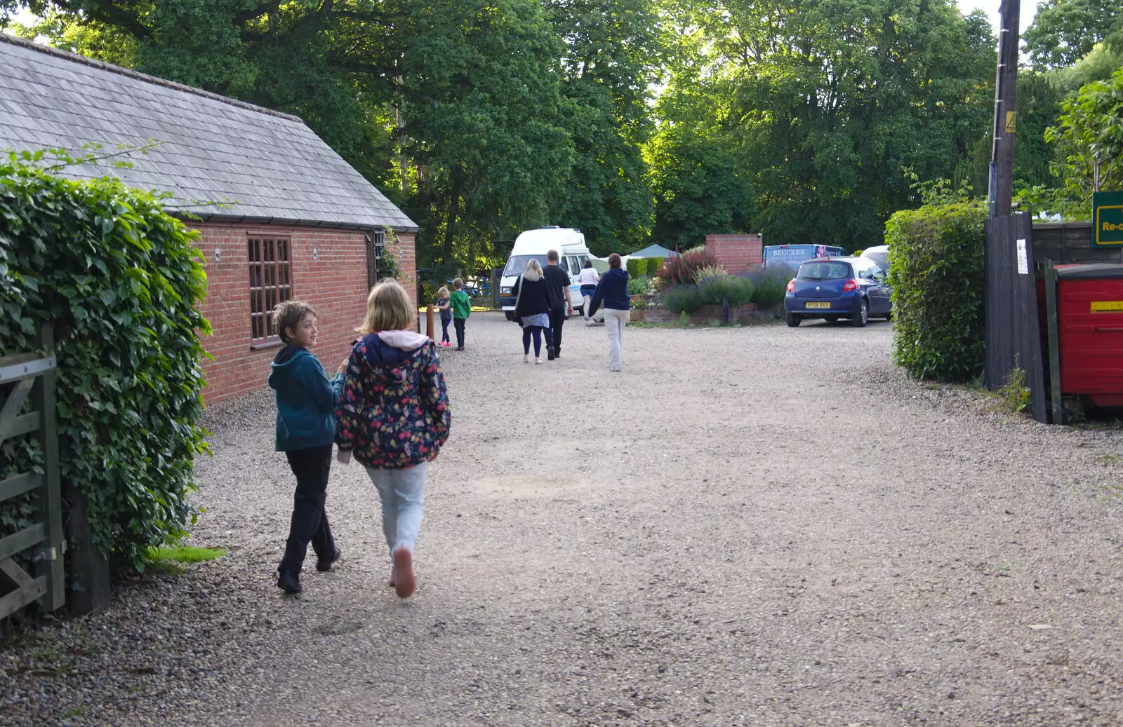 We go to see what Helen and Andrew are up to, from Cliff House Camping, Dunwich, Suffolk - 15th June 2019