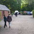 We go to see what Helen and Andrew are up to, Cliff House Camping, Dunwich, Suffolk - 15th June 2019