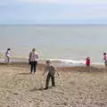 Fred on the beach, Cliff House Camping, Dunwich, Suffolk - 15th June 2019