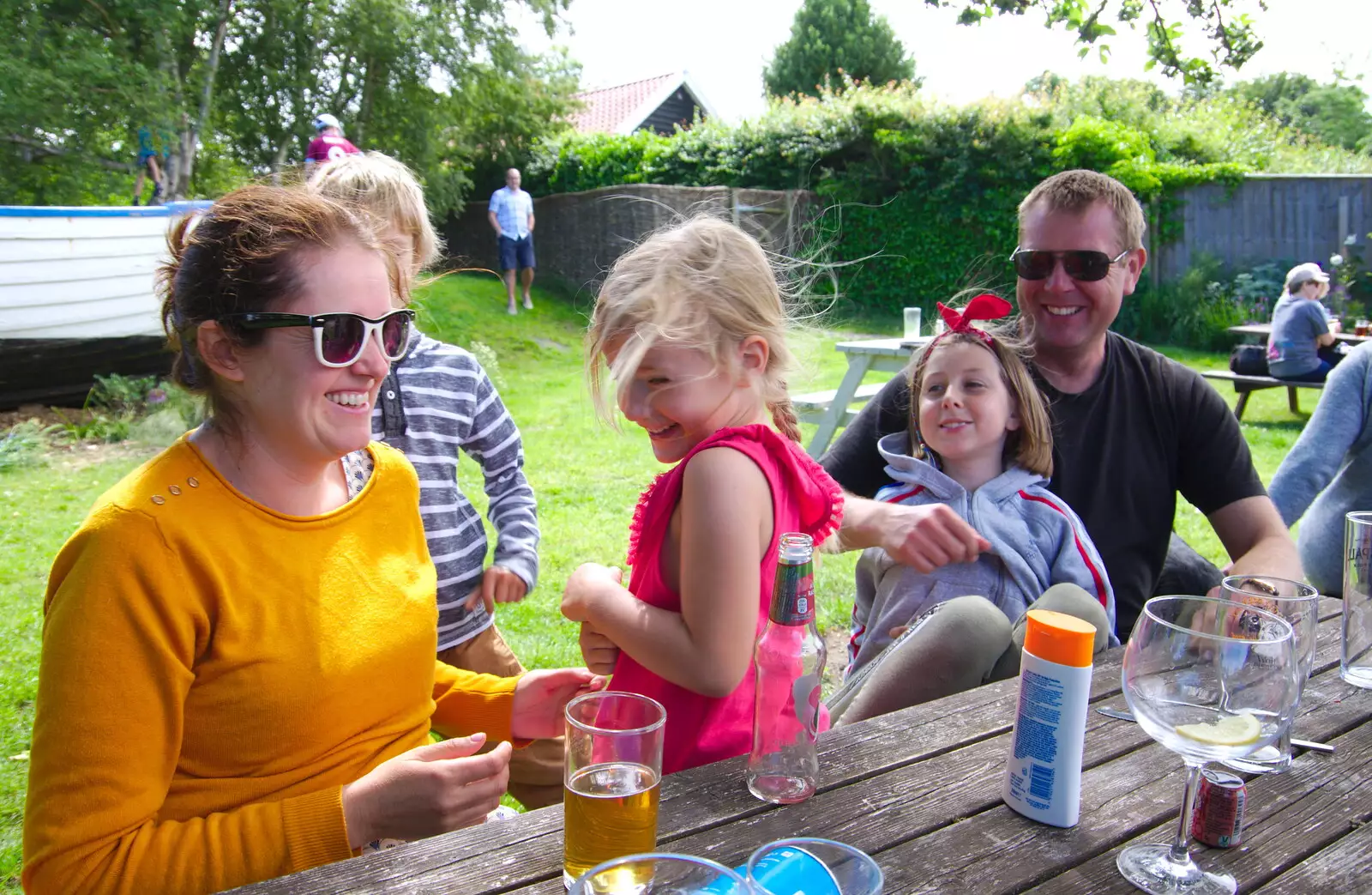 Something funny occurs, from Cliff House Camping, Dunwich, Suffolk - 15th June 2019