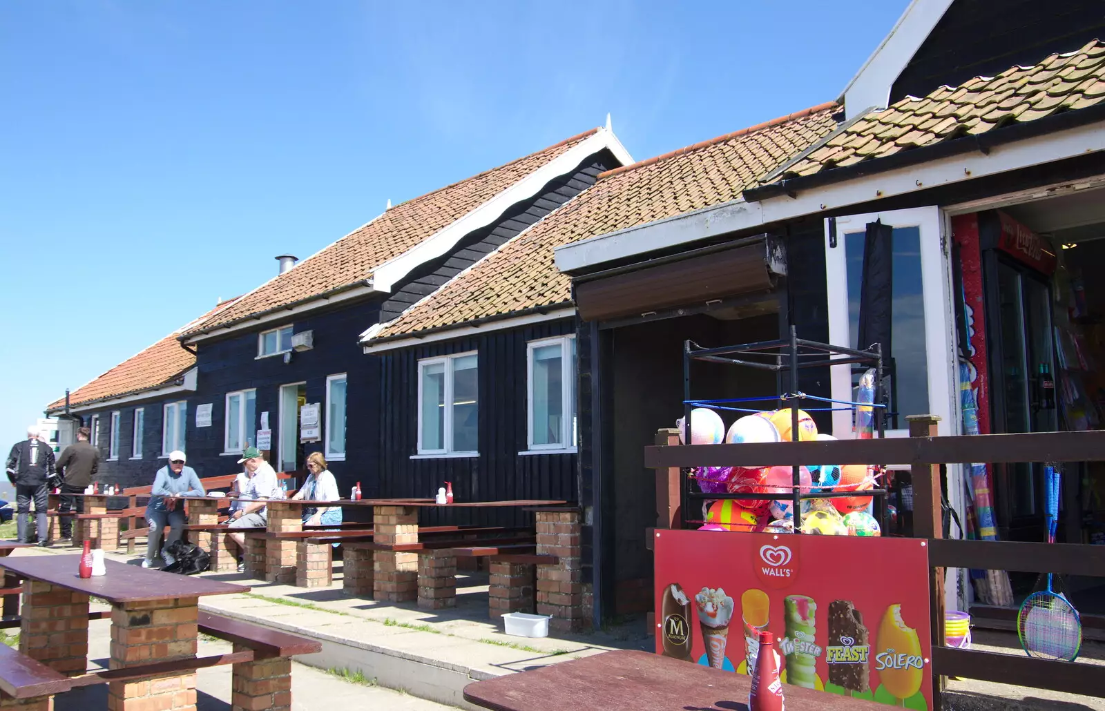 The chipper and ice cream shop at Dunwich, from Cliff House Camping, Dunwich, Suffolk - 15th June 2019