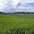 A view over the salt marshes, Cliff House Camping, Dunwich, Suffolk - 15th June 2019