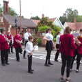 The BSCC at North Lopham, and the GSB Mayor's Parade, Eye, Suffolk - 23rd June 2019, The band forms up on Lambseth Street