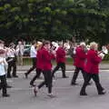 The band heads off up Lambseth Street, The BSCC at North Lopham, and the GSB Mayor's Parade, Eye, Suffolk - 23rd June 2019