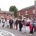 There's a gathering outside the town hall, The BSCC at North Lopham, and the GSB Mayor's Parade, Eye, Suffolk - 23rd June 2019