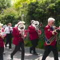 Terry leads the band, The BSCC at North Lopham, and the GSB Mayor's Parade, Eye, Suffolk - 23rd June 2019