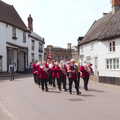 The BSCC at North Lopham, and the GSB Mayor's Parade, Eye, Suffolk - 23rd June 2019, The GSB marches past the old White Horse pub