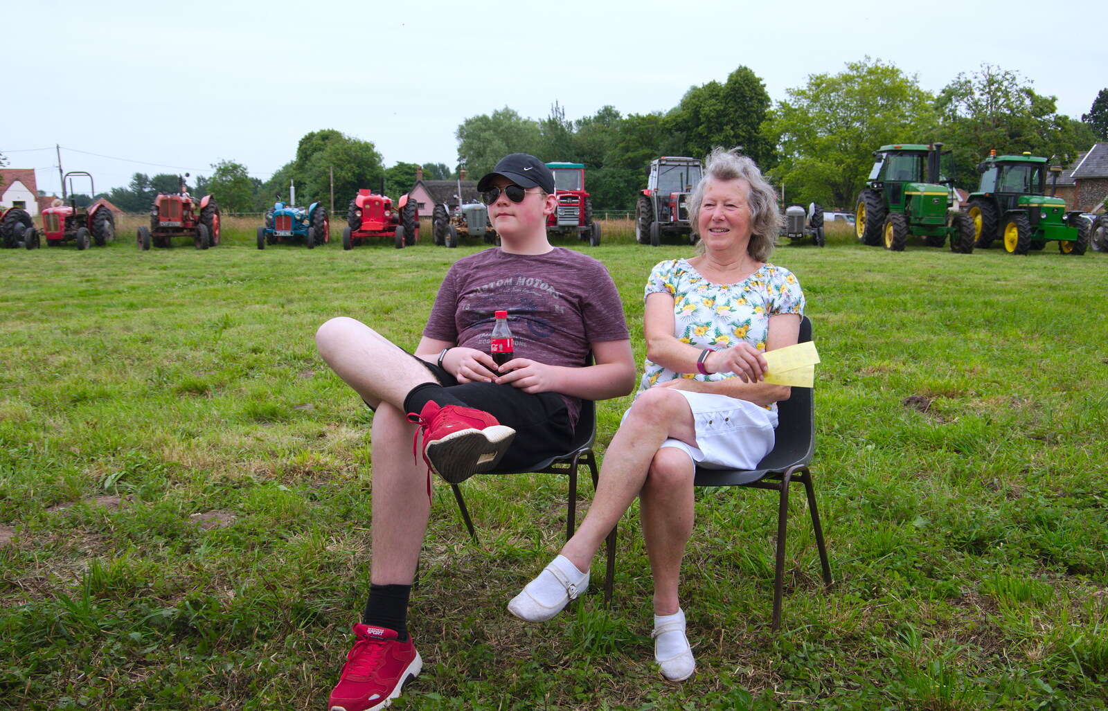 Matthew and Sylvia from A Hog Roast on Little Green, Thrandeston, Suffolk - 23rd June 2019