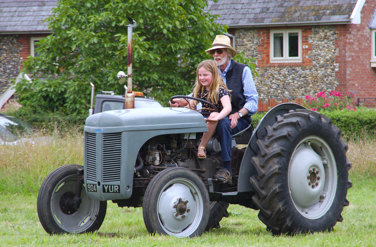 Another Fergie, and another ride from A Hog Roast on Little Green, Thrandeston, Suffolk - 23rd June 2019