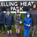 Another group photo on the platform, Kelling Camping and the Potty Morris Festival, Sheringham, North Norfolk - 6th July 2019