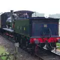 The little train pulls in, Kelling Camping and the Potty Morris Festival, Sheringham, North Norfolk - 6th July 2019