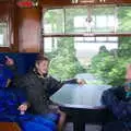 Fred points around in the Mark 1 TSO coach, Kelling Camping and the Potty Morris Festival, Sheringham, North Norfolk - 6th July 2019