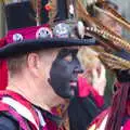 A Morris dancer looks at something, Kelling Camping and the Potty Morris Festival, Sheringham, North Norfolk - 6th July 2019