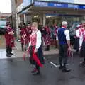 There's a dance-off going down, Kelling Camping and the Potty Morris Festival, Sheringham, North Norfolk - 6th July 2019