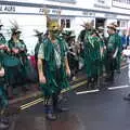 Green feathery dancers, Kelling Camping and the Potty Morris Festival, Sheringham, North Norfolk - 6th July 2019