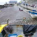 Fishing boats on the beach, Kelling Camping and the Potty Morris Festival, Sheringham, North Norfolk - 6th July 2019