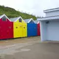 Colourful changing rooms, Kelling Camping and the Potty Morris Festival, Sheringham, North Norfolk - 6th July 2019