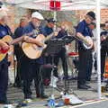 The band does its thing, Kelling Camping and the Potty Morris Festival, Sheringham, North Norfolk - 6th July 2019