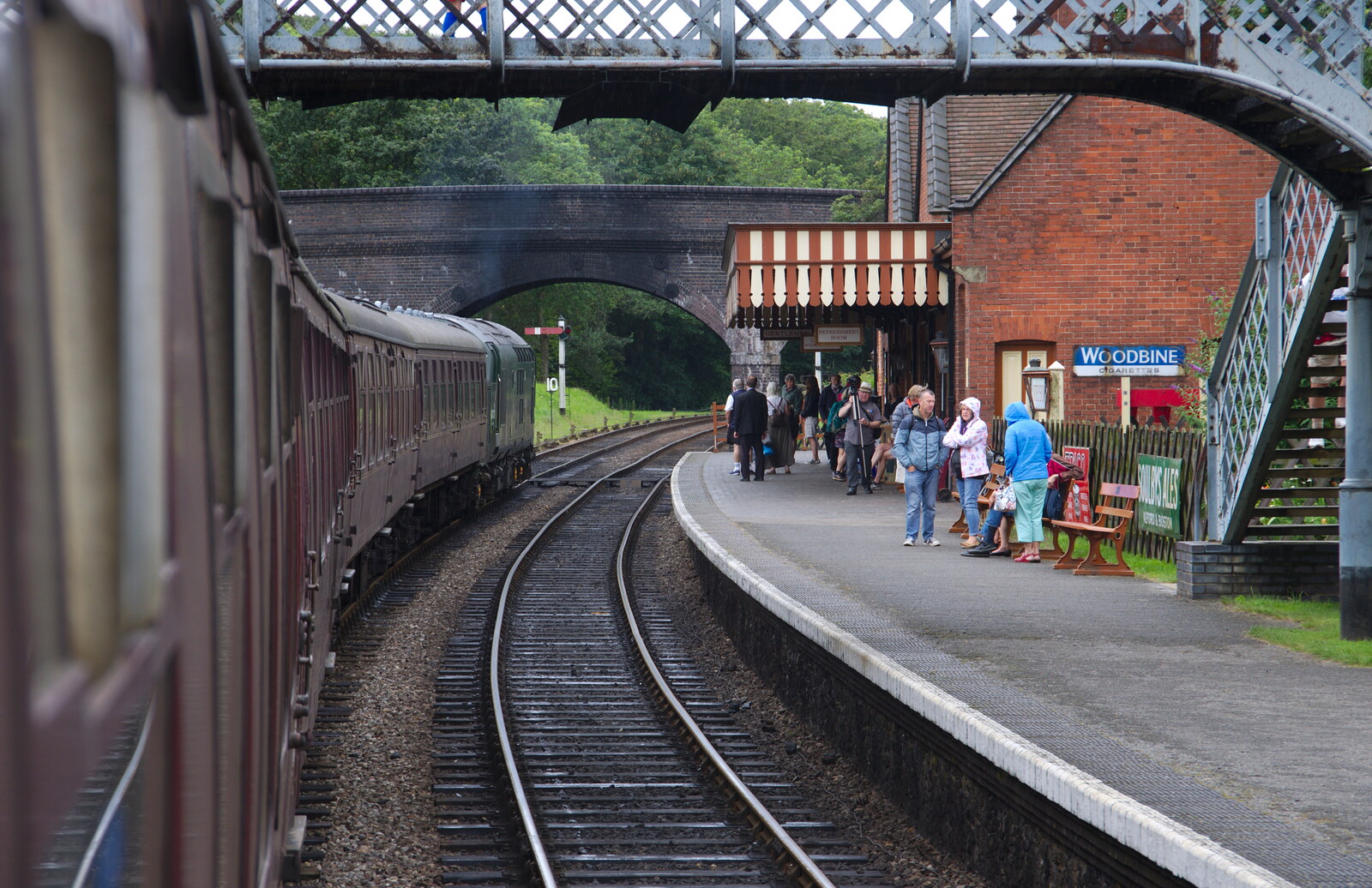 Weybourne station - Dads' Army filming location from Kelling Camping and the Potty Morris Festival, Sheringham, North Norfolk - 6th July 2019