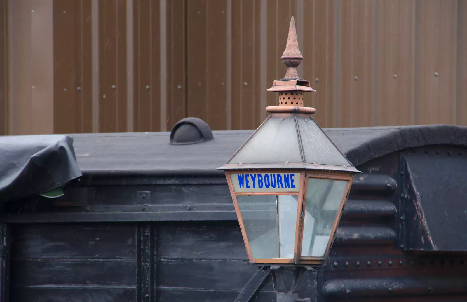 A standard lantern at Weybourne, from Kelling Camping and the Potty Morris Festival, Sheringham, North Norfolk - 6th July 2019