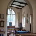 A transept at St. Mary's, A Postcard from Boxford and BSCC at Pulham, Suffolk and Norfolk - 13th July 2019