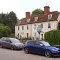 Another grand house and the Boxford sign, A Postcard from Boxford and BSCC at Pulham, Suffolk and Norfolk - 13th July 2019