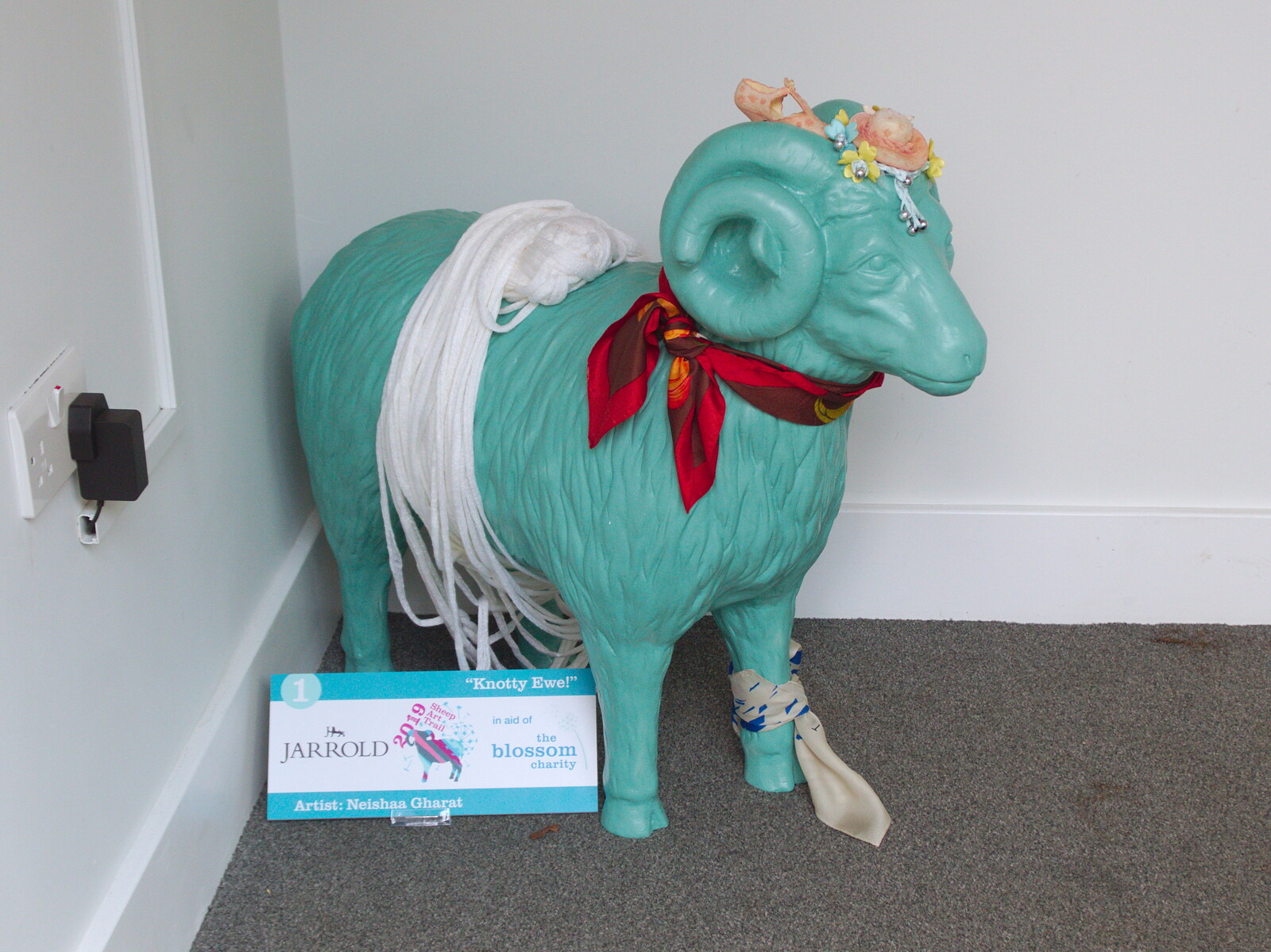 The Jarrold of Norwich library sheep from The Sheep Trail, Eye, Suffolk - 20th July 2019