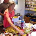 Jill gets some grub, A Summer Party, Brome, Suffolk - 3rd August 2019