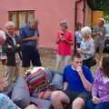 The pub gang chat, A Summer Party, Brome, Suffolk - 3rd August 2019