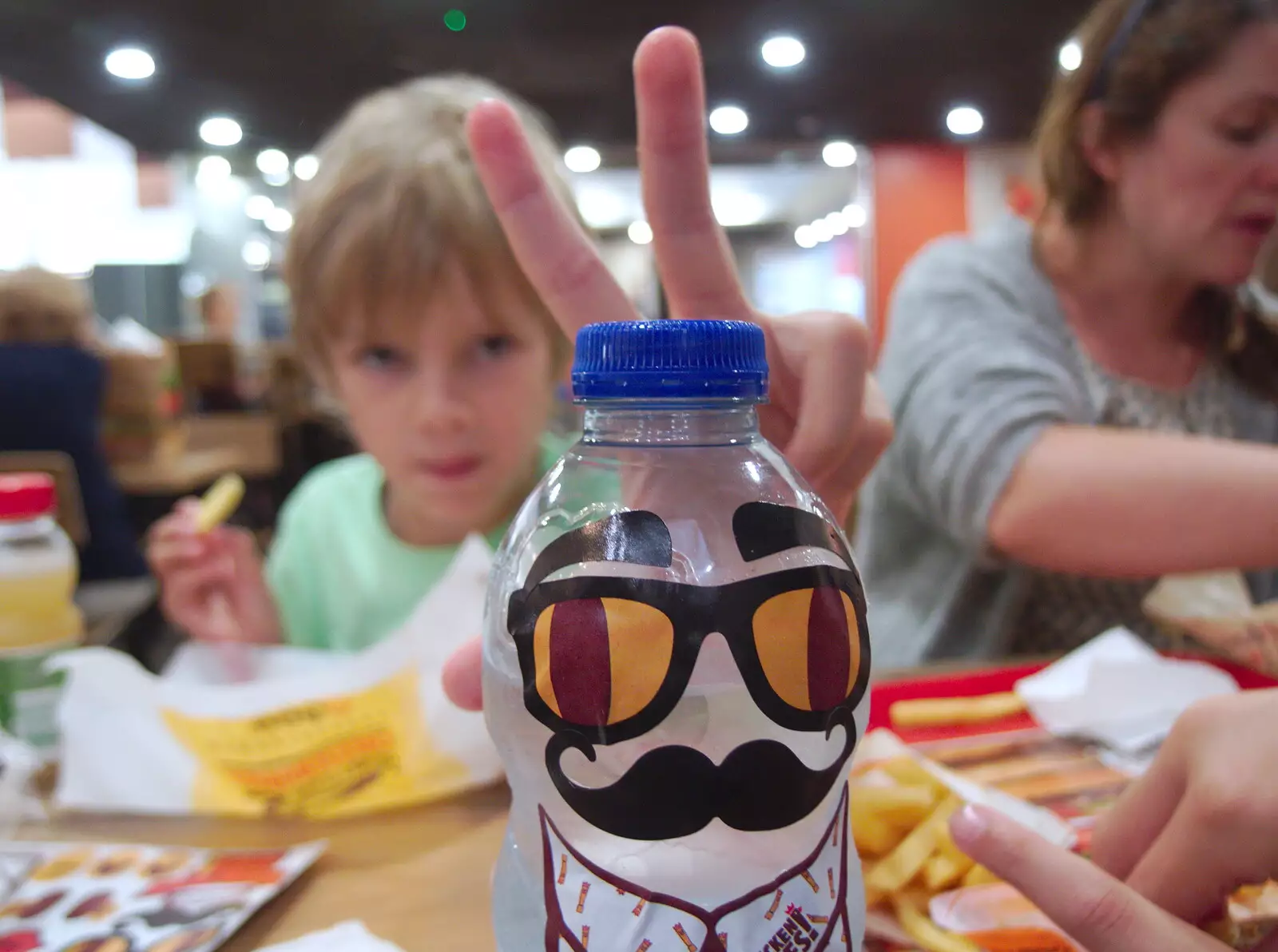 Harry's pimped out his bottle with stickers, from The Summer Trip to Ireland, Monkstown, Co. Dublin, Ireland - 9th August 2019