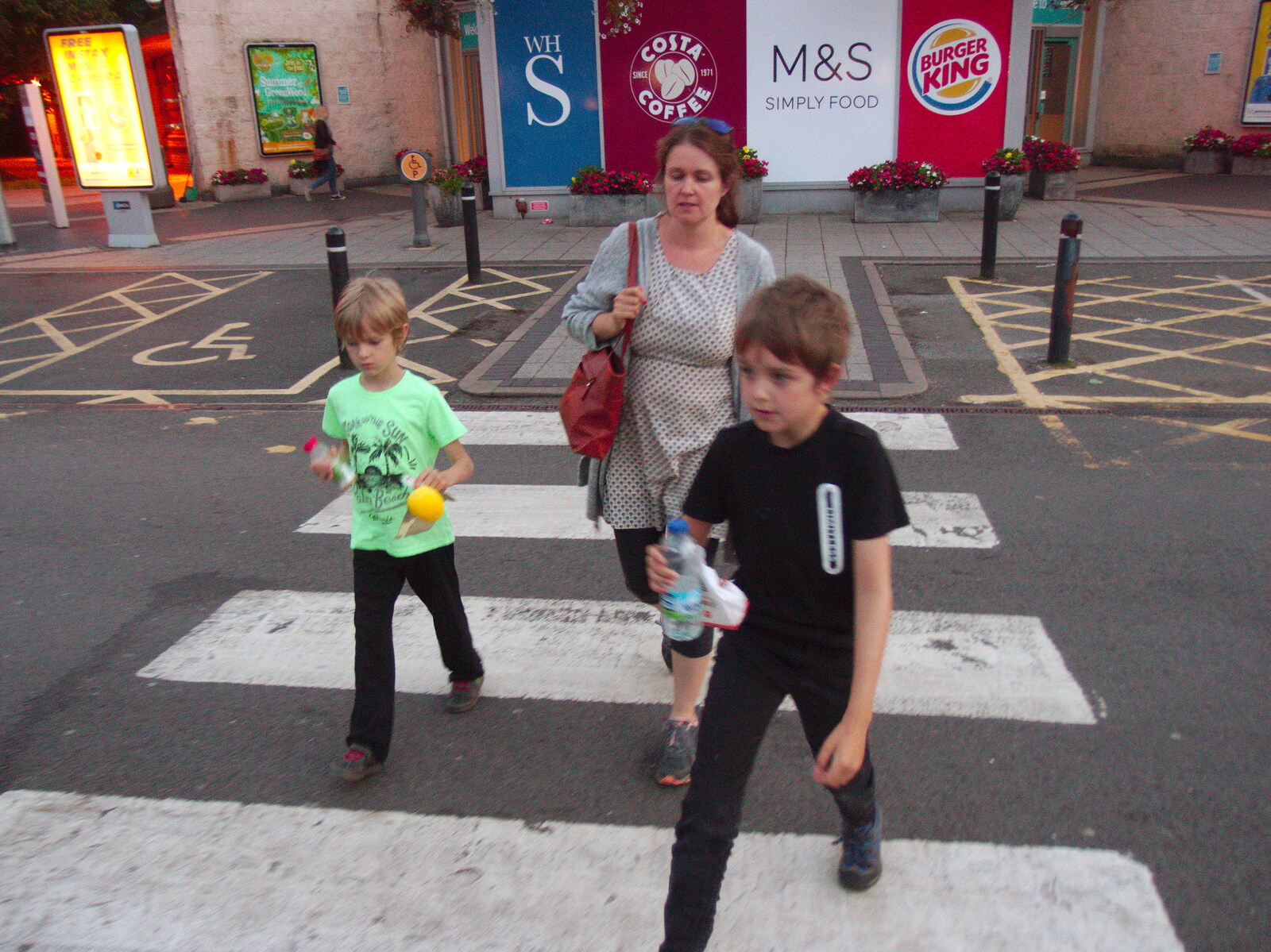 Abbey Road outside Stafford Services from The Summer Trip to Ireland, Monkstown, Co. Dublin, Ireland - 9th August 2019