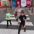 Abbey Road outside Stafford Services, The Summer Trip to Ireland, Monkstown, Co. Dublin, Ireland - 9th August 2019