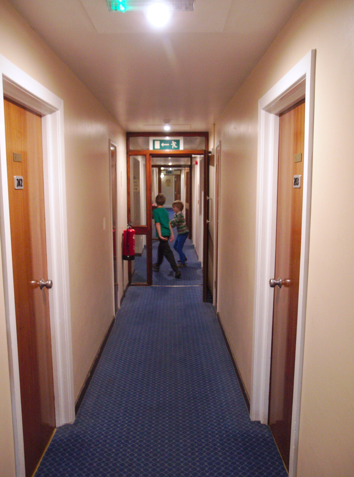 Back upstairs near the room from The Summer Trip to Ireland, Monkstown, Co. Dublin, Ireland - 9th August 2019