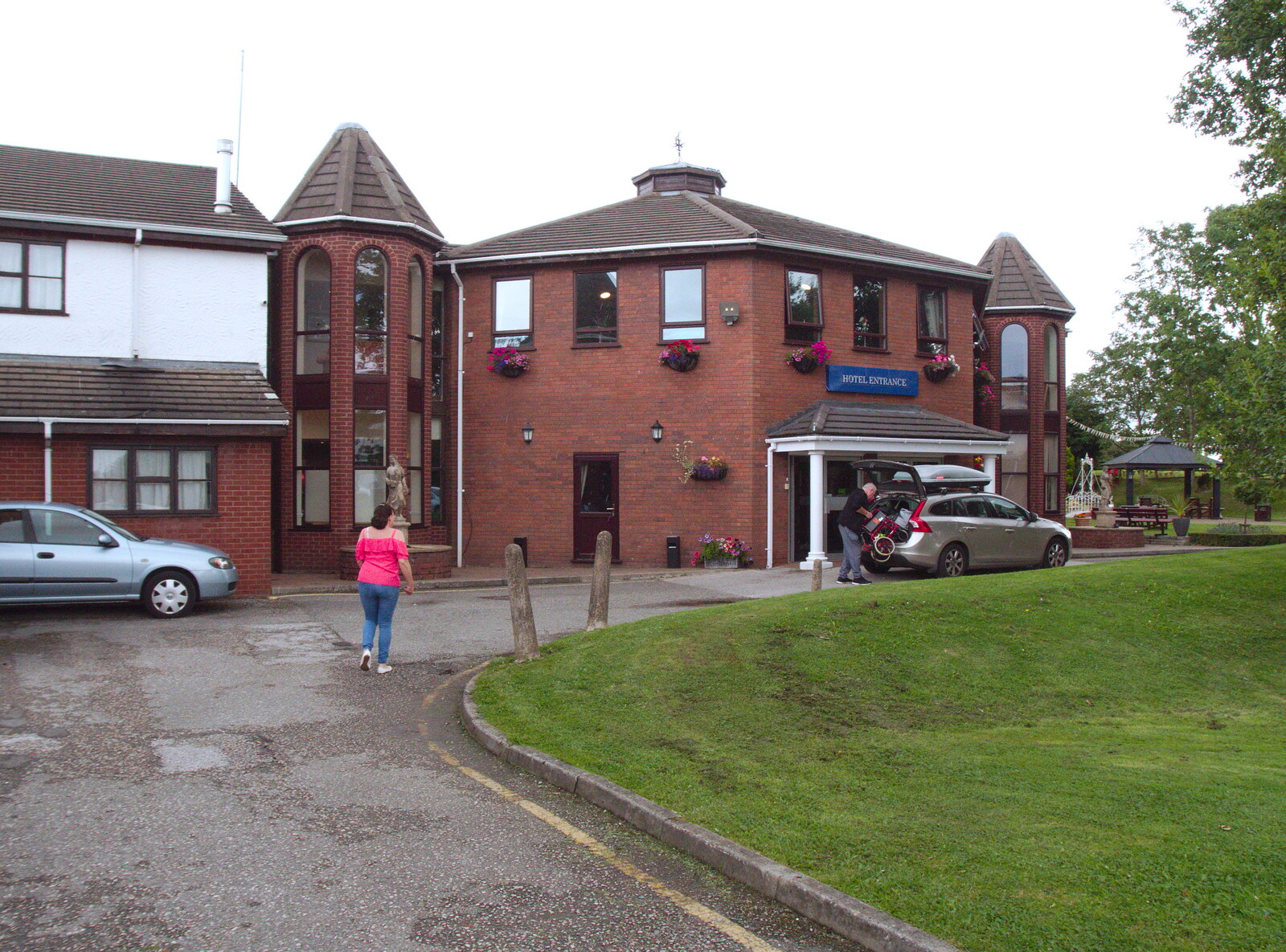 The Beaufort Park Hotel in Mold from The Summer Trip to Ireland, Monkstown, Co. Dublin, Ireland - 9th August 2019