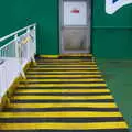 A very stripey walkway, The Summer Trip to Ireland, Monkstown, Co. Dublin, Ireland - 9th August 2019