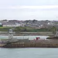 A small lighthouse on the breakwater, The Summer Trip to Ireland, Monkstown, Co. Dublin, Ireland - 9th August 2019