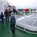 Passengers return to the car decks, The Summer Trip to Ireland, Monkstown, Co. Dublin, Ireland - 9th August 2019