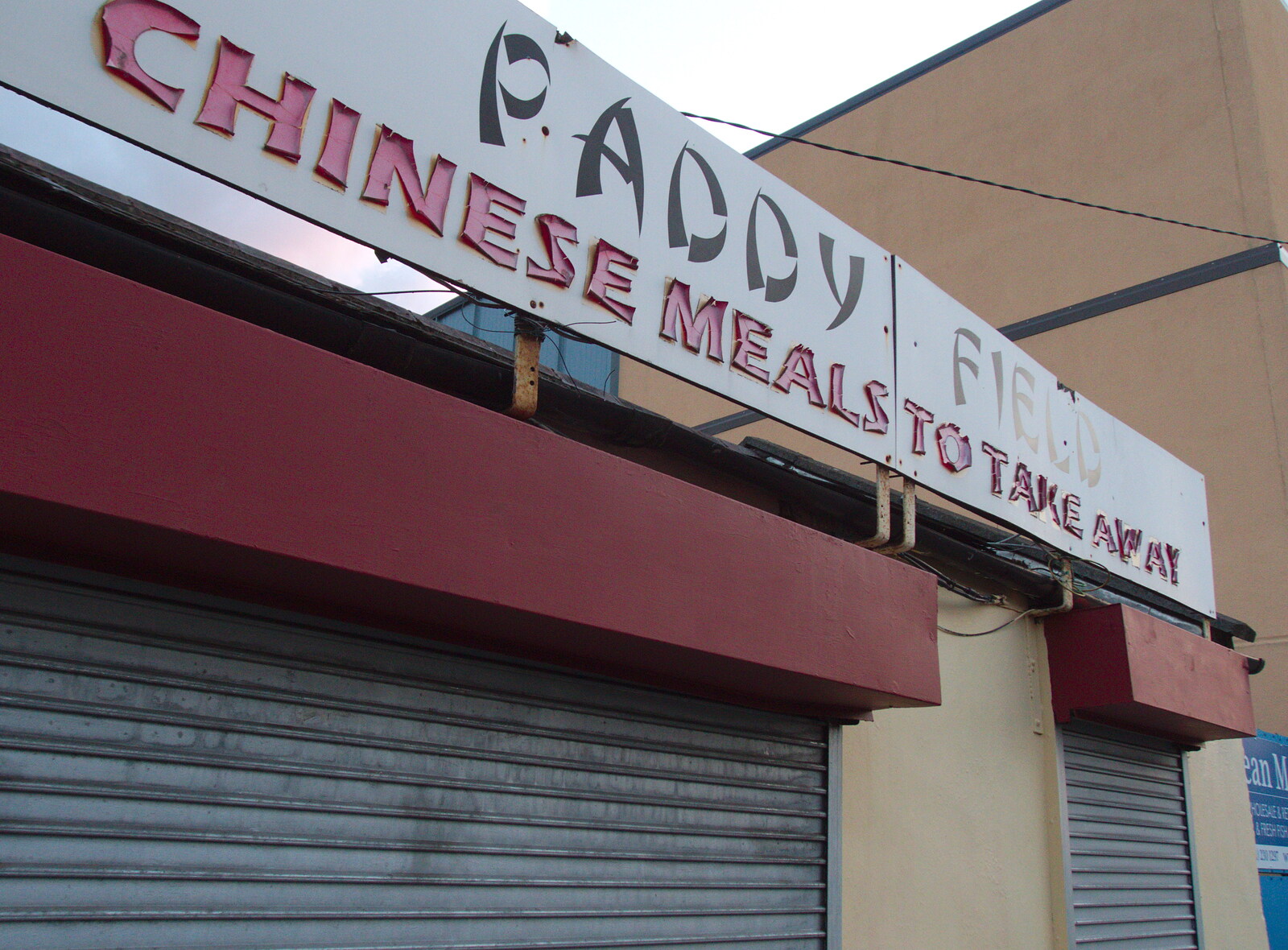 Cross-cultural take-away naming at Paddy Field  from Jimmy and Catherina's, Ballsbridge, Dublin - 10th August 2019