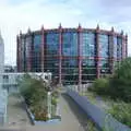 The cool converted gasometer near Lansdowne Road, Busking in Temple Bar, Dublin, Ireland - 12th August 2019