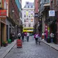 More Temple Bar streets, Busking in Temple Bar, Dublin, Ireland - 12th August 2019