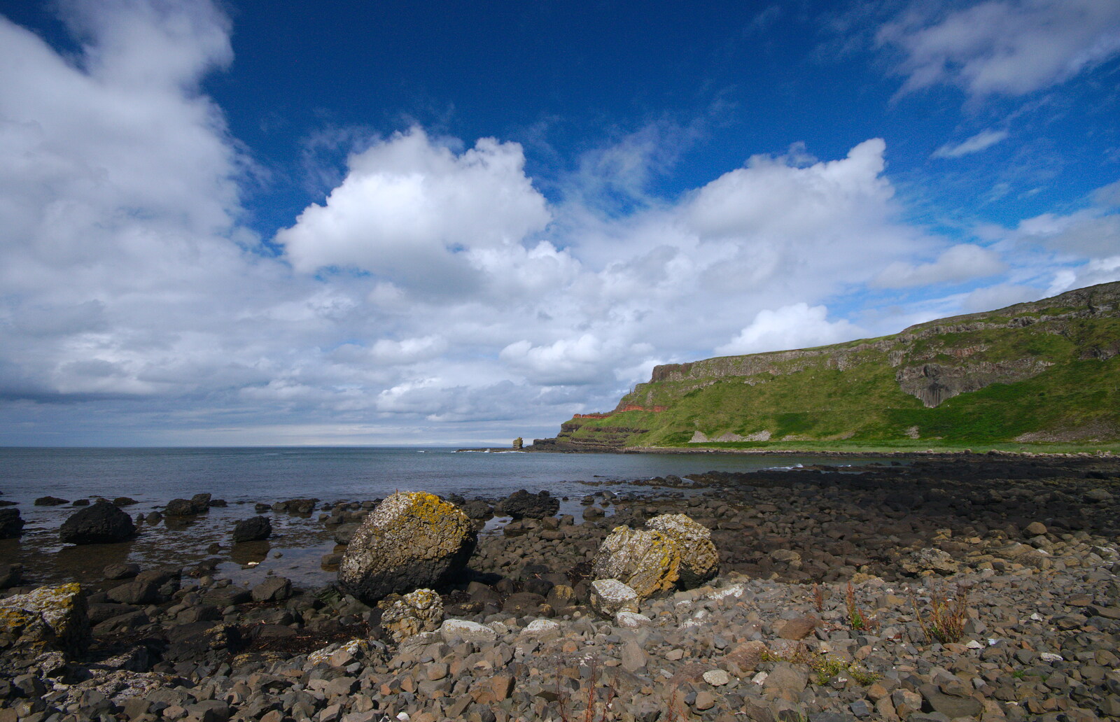 A nice view from The Giant's Causeway, Bushmills, County Antrim, Northern Ireland - 14th August 2019