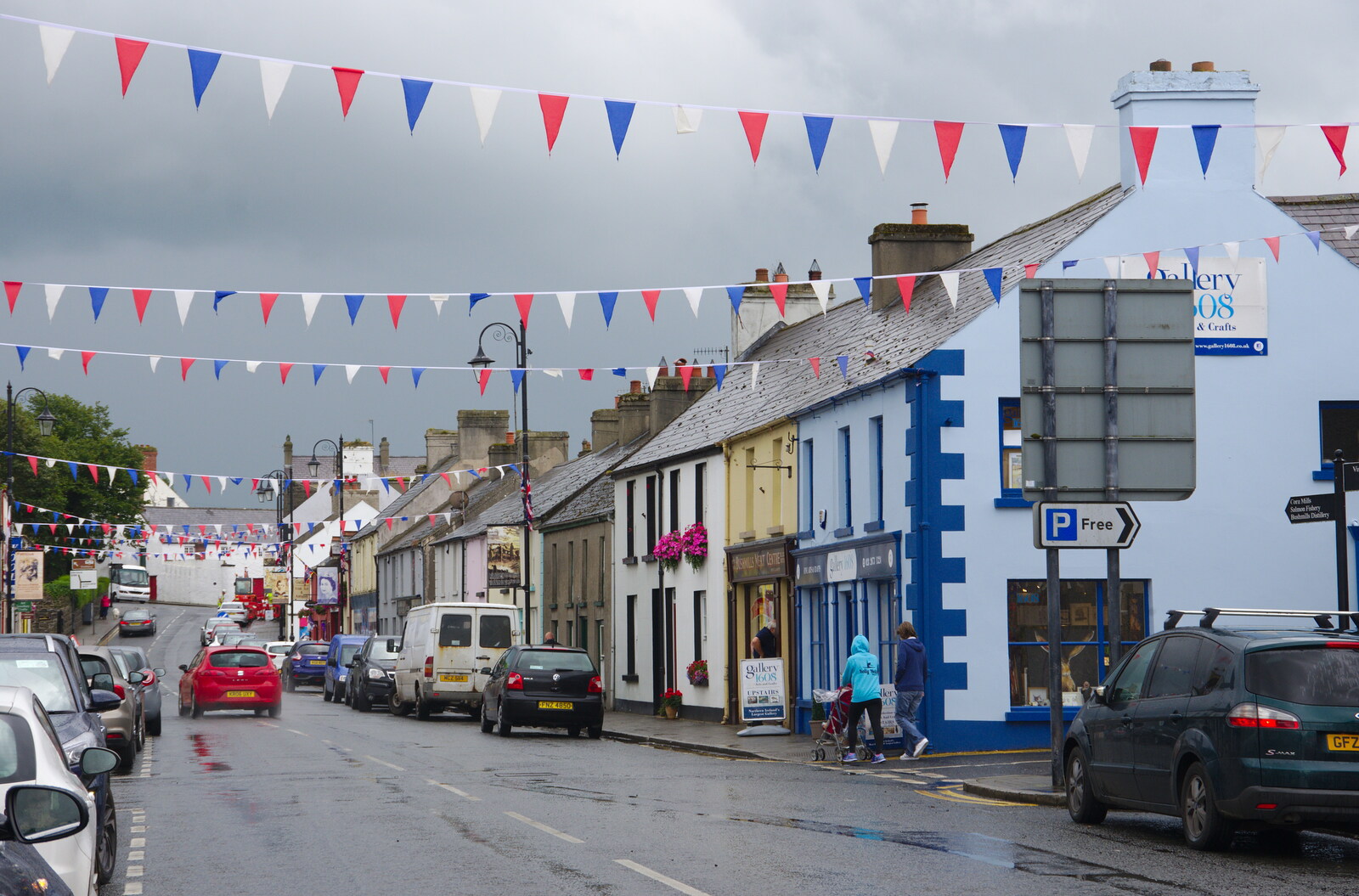 Bushmills High Street from A Day in Derry, County Londonderry, Northern Ireland - 15th August 2019