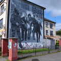 A Civil Rights Association mural, A Day in Derry, County Londonderry, Northern Ireland - 15th August 2019