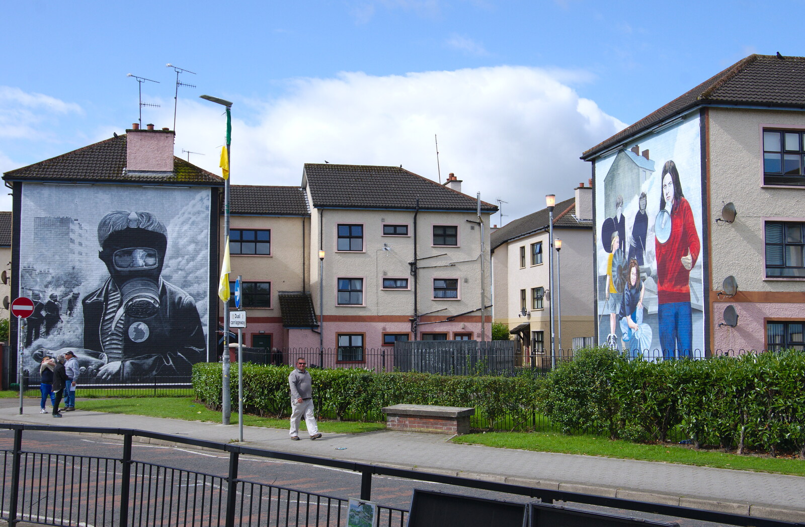 More murals from A Day in Derry, County Londonderry, Northern Ireland - 15th August 2019