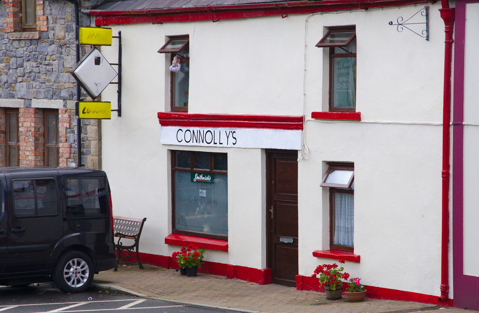The legendary Connoly's bar on Castle Street from Open Mic Night, Bía Sláinte, Manorhamilton, Ireland - 17th August 2019